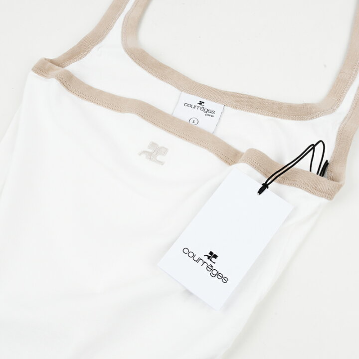 楽天市場】Courreges クレージュ デコルテタンクトップ  