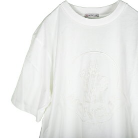 MONCLER モンクレール オフホワイト半袖Tシャツ レディース イタリア正規品 8C00014 829HP 033 新品
