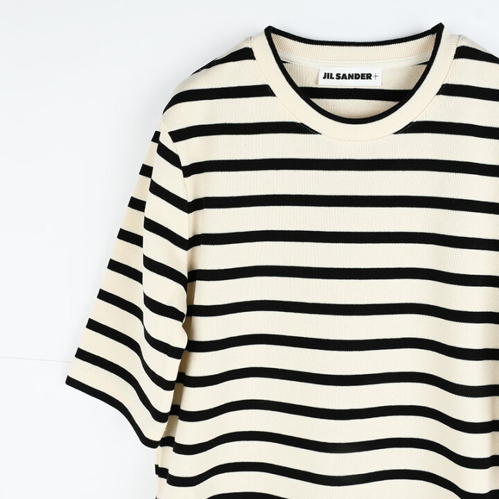 楽天市場】JIL SANDER ジルサンダー ボーダーTシャツ J40GC0111 J46497 