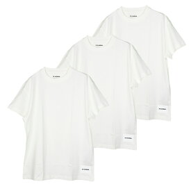 JIL SANDER ジルサンダー ホワイト 3枚パックTシャツ セット イタリア正規品 J47GC0001 J45048 100 新品
