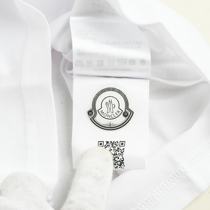 楽天市場】MONCLER KIDS モンクレール ホワイト半袖Tシャツ キッズ 