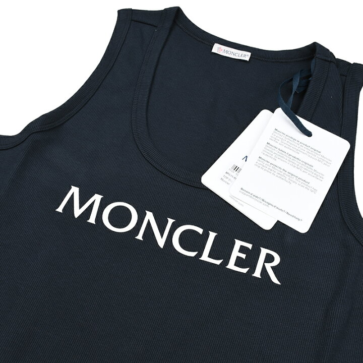 楽天市場】MONCLER モンクレール ネイビータンクトップレディース  