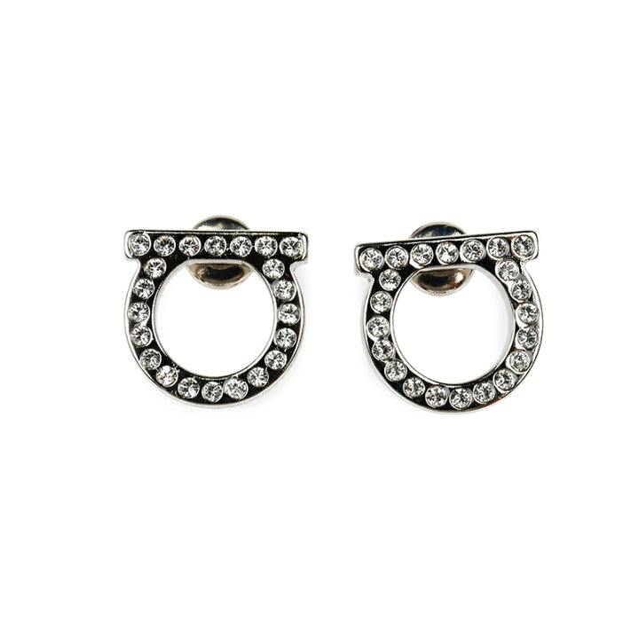 楽天市場】FERRAGAMO Salvatoreフェラガモ ガンチーニ ピアス シルバー  