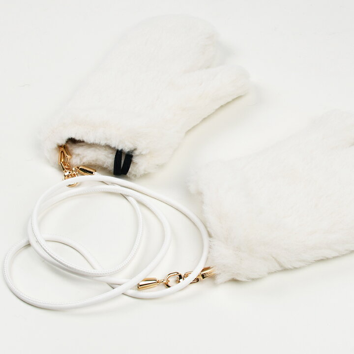 楽天市場】Max Mara マックスマーラ テディベア ホワイト ミトン  