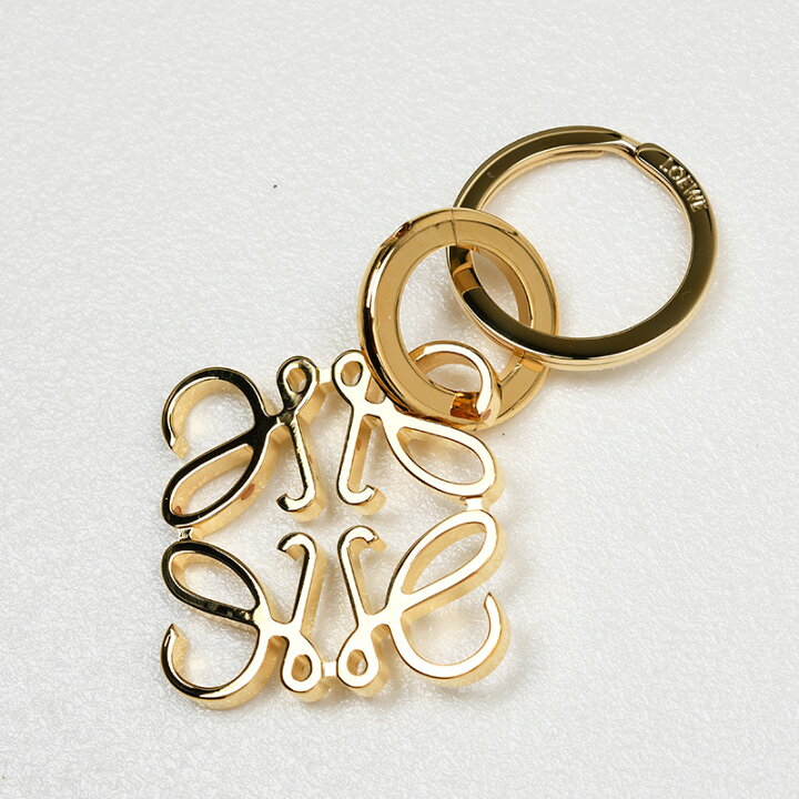 ロエベ Loewe 8130 Anagram Gold Keyring アナグラム キーリング 並行輸入品 21新商品 Anagram