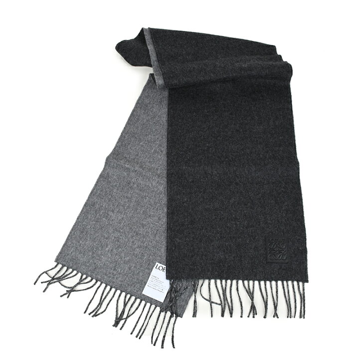 楽天市場】LOEWE ロエベ マフラー ロゴパッチ ウール&カシミヤ  