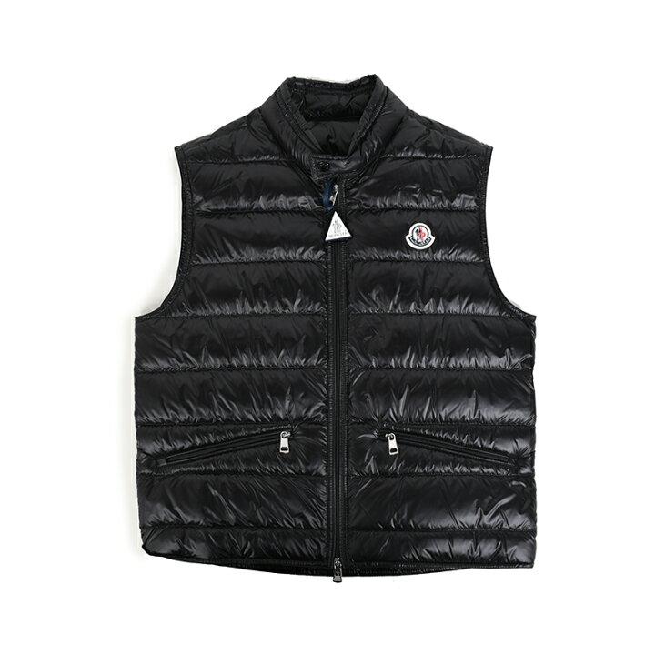 楽天市場】MONCLER モンクレール GUI ベスト メンズ ブラックライト 