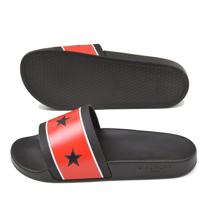 楽天市場】GIVENCHY ジバンシィ メンズ スターレッドサンダル SLIDES 
