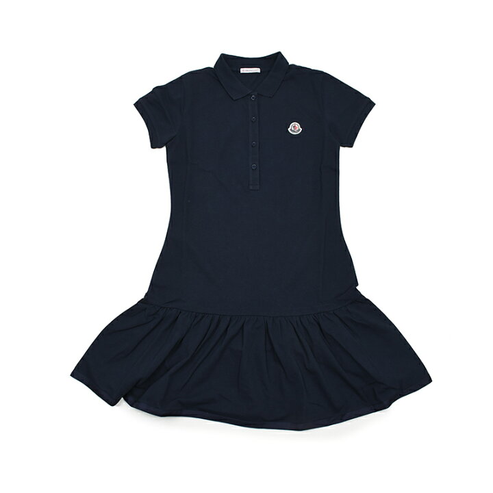 楽天市場】MONCLER KIDS モンクレール ネイビーワンピースドレス 