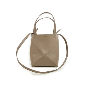 LOEWE ���G�x �p�Y���t�H���h�g�[�g�o�b�O �~�j PUZZLE TOTE MINI�~�j �V�����_�[�o�b�O �C�^���A���K�i A657V25X01 2150 �V�i �V���� �u�����h�o�b�O