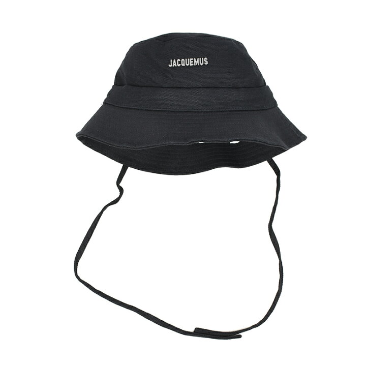 楽天市場】JACQUEMUS ジャックムス ブラック バケットハット 223AC001 