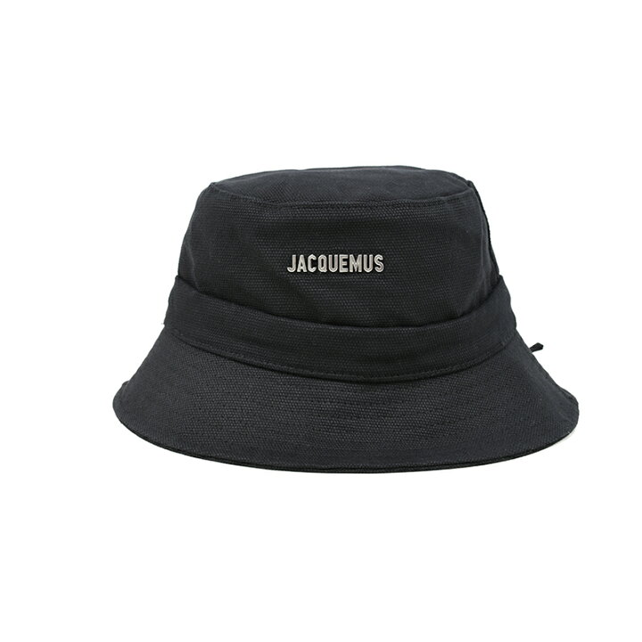 楽天市場】JACQUEMUS ジャックムス ブラック バケットハット 223AC001