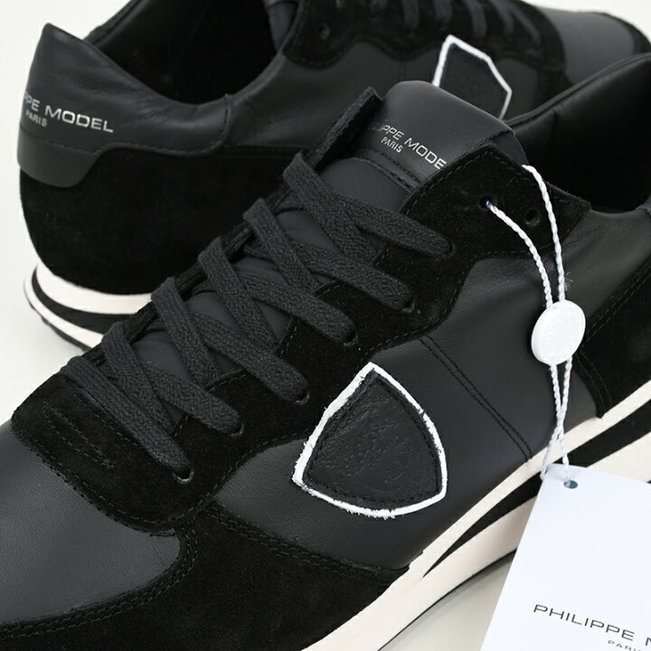 楽天市場】PHILIPPE MODEL PARIS フィリップモデル メンズ ブラック 