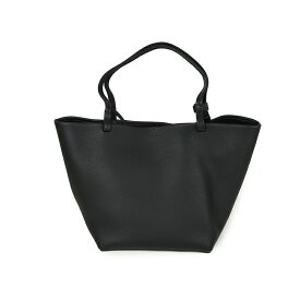 THE ROW ザロウ Park Tote Three レザー パークトートスリーバッグ BLACK PL イタリア正規品 新品 W1272 L129 BLKP　オールブラック 大容量 通勤