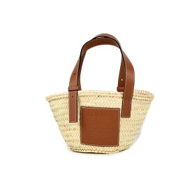 LOEWE　ロエベ スモールバスケットバッグ ナチュラル タン イタリア正規品 新品 327.02.S93 2435 ギフト プレゼント