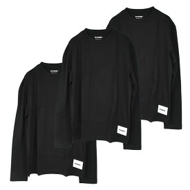 JIL SANDER+ ジルサンダー 3PACK 長袖Tシャツ 3枚セット イタリア正規品 J47GC0002 J45048 001 新品