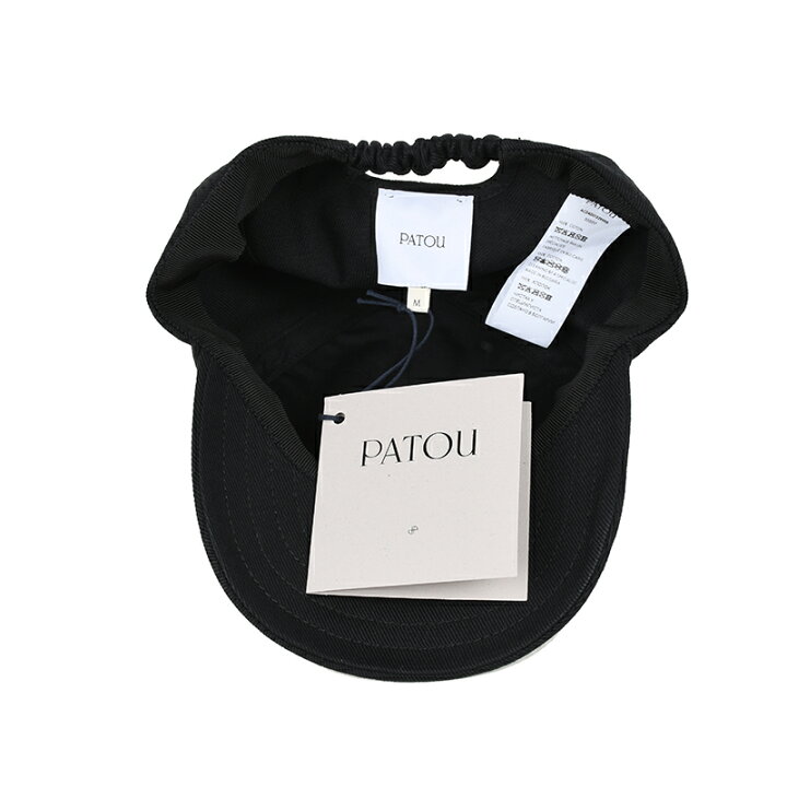 楽天市場】PATOU パトゥ コットン ブラックキャップ AC0400132 999B 