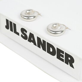 JIL SANDER ジルサンダー シルバー フープピアス ジュエリー ヨーロッパ正規品 J11VG0003 P4865 041 新品