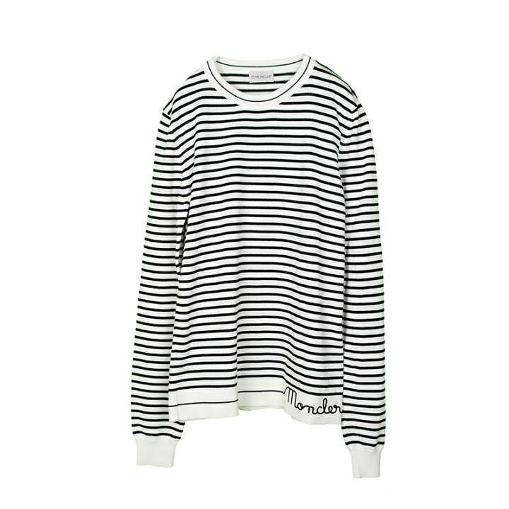 楽天市場】MONCLER モンクレール ボーダーニット レディース イタリア 