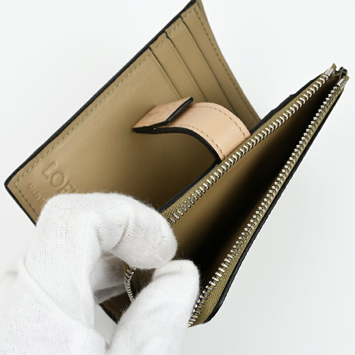 楽天市場】LOEWE ロエベ スリム ジップ バイフォールド ウォレット 二 