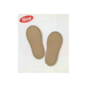 【P5倍★お買い物マラソン期間限定】ハマナカ 室内履き用レザー底 (こども用/15cm) H204-631