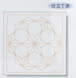 【P5倍★お買い物マラソン期間限定】刺し子 キット 花ふきん 刺し子 269 (白) 花ふきんキット 手作りキット 手芸キット ハンドメイド オリムパス
