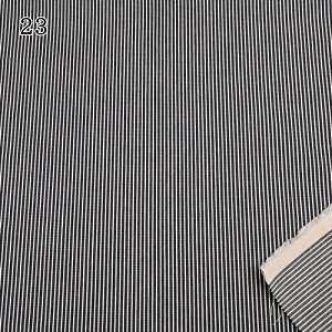 10オンス ヒッコリーデニム生地 (50cm単位) 110cm幅 588 布 生地 ストライプ ハンドメイド 手作り