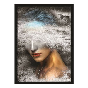 LIFEHACK/wom52 �����Ԃ��̃_�C�i�~�b�N�ȓ����ƁA�����̐Â��ȕ\��D��Ȃ��R���g���X�g���A�_��I�ŐS�Ɏc���ۂ�^���� �A�[�g�|�X�^�[ A3 A4 �A�[�g�v�����g �A�[�g�|�X�^�[ ���m�N�� 