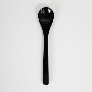 スプーン 茶碗蒸しスプーン 食洗機対応 日本製 赤 黒 ベージュ 13cm 1本 ティースプーン コーヒースプーン デザートスプーン 小さい おしゃれ 割れない 耐熱 耐久 食器 漆器 越前漆器 業務用漆