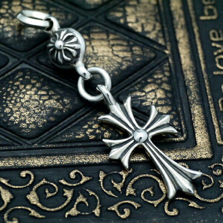 楽天市場】1ボール タイニー クロス チャーム ペンダント ネックレス  