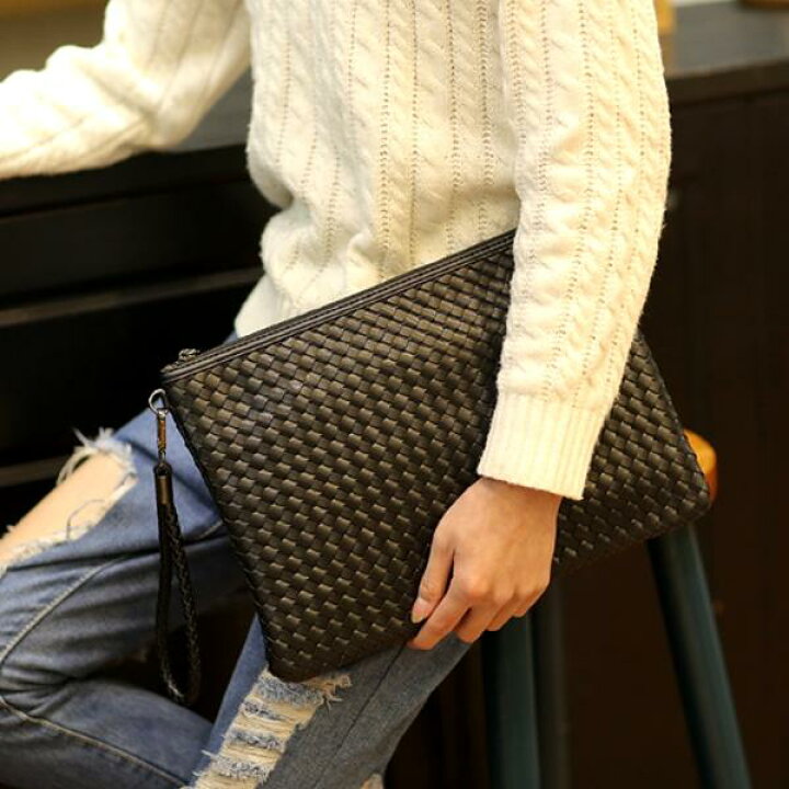 楽天市場 クラッチバッグ メンズ レザー 結婚式 おしゃれ シンプル クラッチ バッグ かっこいい 編み込み メッシュ タブレット Mk2 シルバーアクセサリー Zero 1