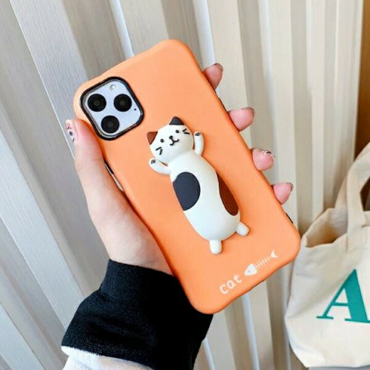 楽天市場 ネコ Iphone11 ケース Iphonexs ケース Iphonex ケース Iphone8 ケース Iphone7 ケース 可愛い 可愛いケース かわいい スマホケース アイフォン オレンジ ねこ 三毛猫 キャラクター インスタ映え Sk003 シルバーアクセサリー Zero 1