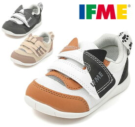 【送料無料(北海道、沖縄除く)】 イフミー 20-5305 IFME PARK ねこちゃんスニーカー ベビースニーカー ベビーシューズ ファーストシューズ 猫ちゃん ネコちゃん 洗えるインソール 洗える中敷き 通園 履きやすい 子供 赤ちゃん イフミーパーク 靴 ホワイト ベージュ グレー