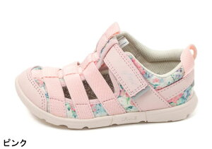 【送料無料(北海道、沖縄除く)】 イフミー 20-5343 IFME CALIN キッズサンダル アクアシューズ ウォーターシューズ キッズスニーカー 運動靴 水彩 花柄 水陸両用 面ファスナー 水遊び 川遊び 海水