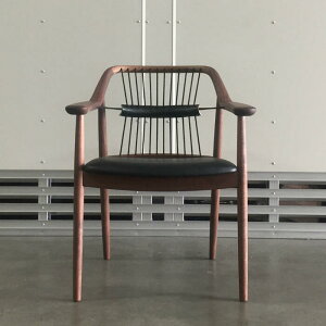 yamanami-YC1WN・旭川家具・匠工芸・ウォールナット・レザー