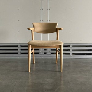 Awaza-036DN-T・腰の椅子・リビングダイニングチェア・ナラ(オーク)・ラムース