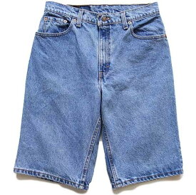 90s USA製 Levi'sリーバイス 505 デニム ショートパンツ 11★50