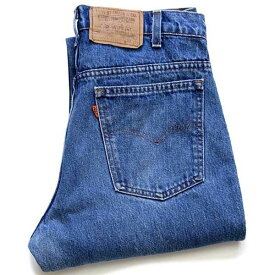 80s USA製 Levi'sリーバイス 509 ペンキ飛び デニムパンツ w33 L34【中古】