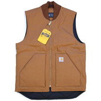楽天市場】カーハート carhartt ダークブラウン（ベスト・ジレ 
