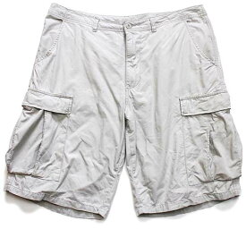 patagoniaパタゴニア All Wear Cargo Shorts オーガニックコットン カーゴ ショートパンツ グレーベージュ 38★ショーツ