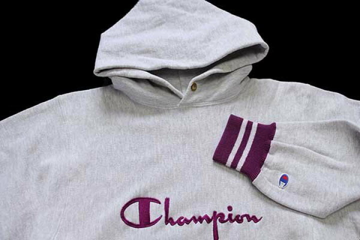 楽天市場】90s USA製 Championチャンピオン スクリプト ビッグロゴ刺繍 