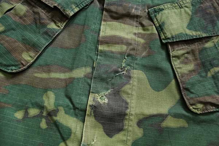 楽天市場】60s 米軍 USMC ERDL グリーンリーフカモ ジャングル 