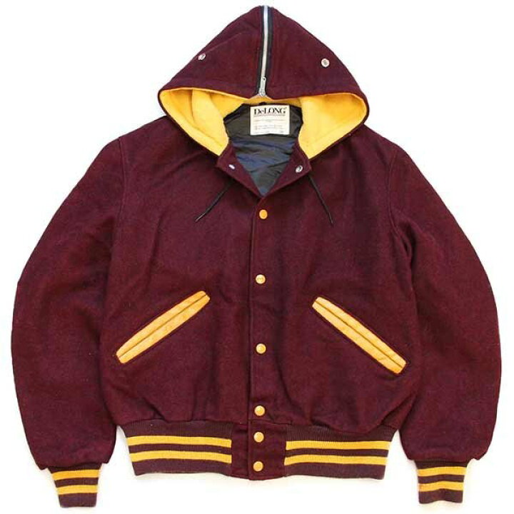 楽天市場】90s USA製 DeLONGデロング セーラーカラー メルトン ウール  