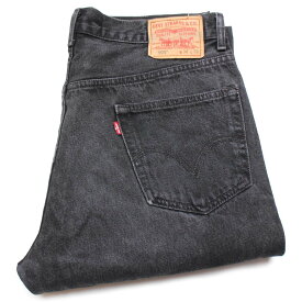 00s メキシコ製 Levi'sリーバイス 505 ブラック デニムパンツ w36 L32★SDP2305【中古】