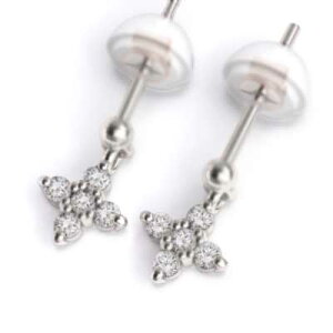 yA sAX NX fUC fB[X 4a VR_Ch 18kS[h 0.10ct Lb`t (zCg CG[ sN)