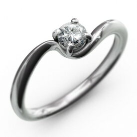 オーダーメイド 婚約 指輪 レディース 4月誕生石 天然ダイヤモンド ゴールドk18 約0.20ct (ホワイト イエロー ピンク)