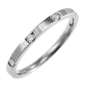 結婚指輪にも レディース 4月誕生石 天然ダイヤモンド 18kゴールド 約0.10ct (ホワイト イエロー ピンク)