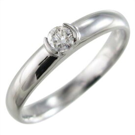 リング 結婚指輪 にも レディース 4月誕生石 天然ダイヤモンド プラチナ900 約0.10ct