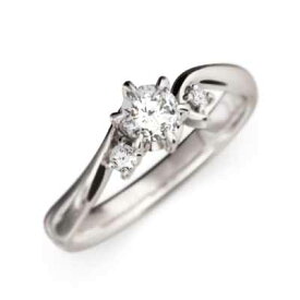 結婚指輪 にも レディース 4月誕生石 天然ダイヤモンド ゴールドk18 約0.36ct (ホワイト イエロー ピンク)
