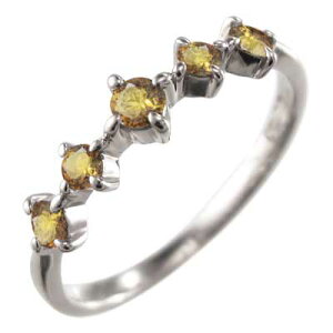 ハーフ エタニティ 指輪 レディース 11月 シトリン k10ゴールド (ホワイト イエロー ピンク) (ガーネット アメジスト アクアマリン ブラックダイヤモンド エメラルド ルビー ペリドット サファ